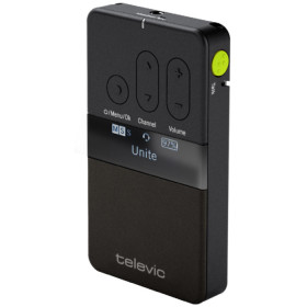 Televic Unite RP-T Bodypack Receiver With Talkback